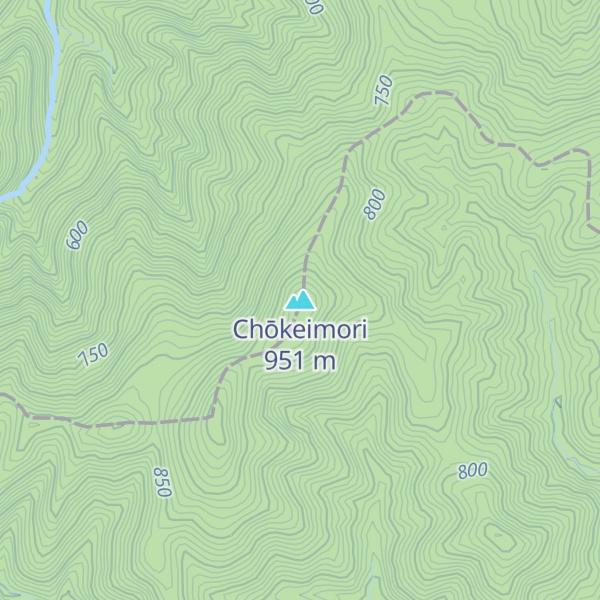 Map of Chōkeimori