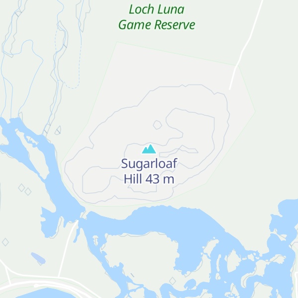 Map of Sugarloaf Hill