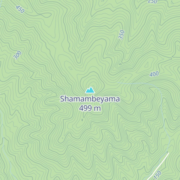 Map of Shamambeyama