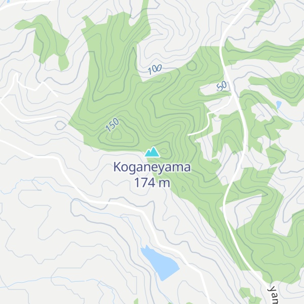 Map of Koganeyama