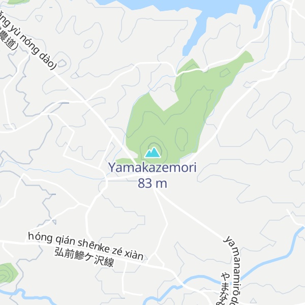 Map of Yamakazemori