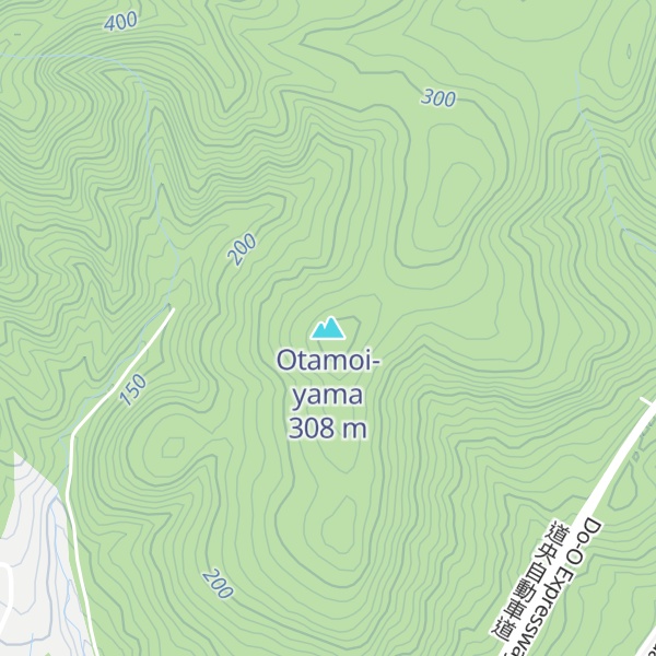 Map of Otamoi-yama