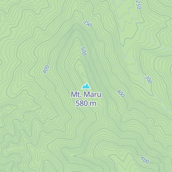 Map of Mt. Maru