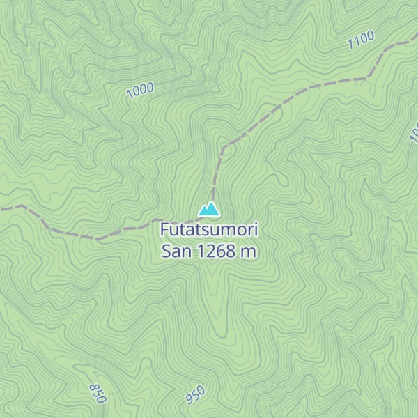 Map of Futatsumori San