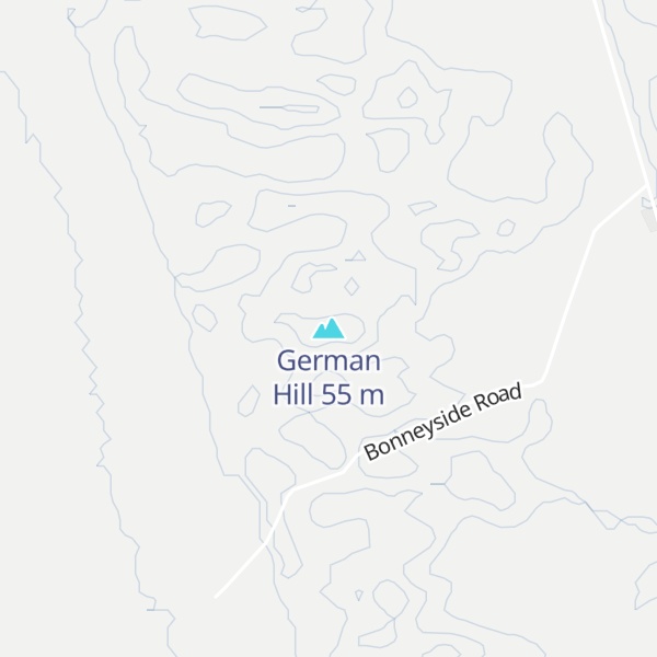 Map of German Hill