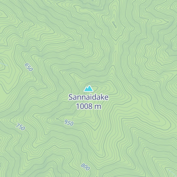 Map of Sannaidake