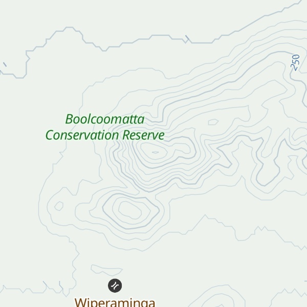 Map of Wiperaminga Hill
