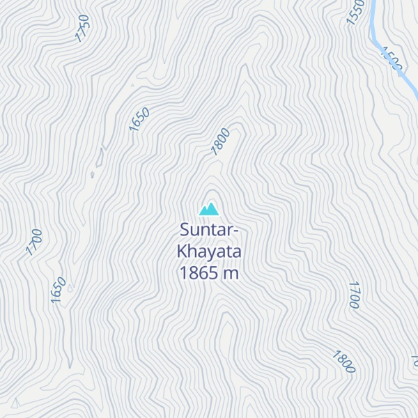 Map of Suntar-Khayata