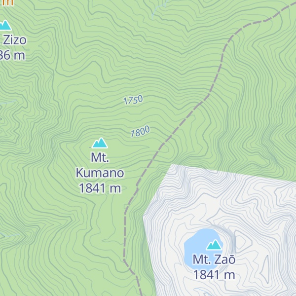 Map of Kumanodake Hinan Koya