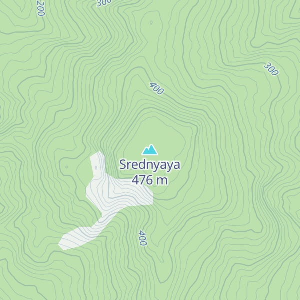 Map of Srednyaya