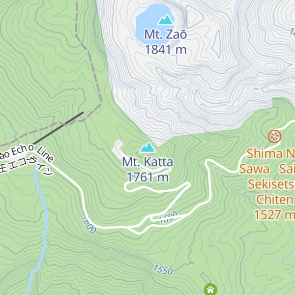 Map of Mt. Katta