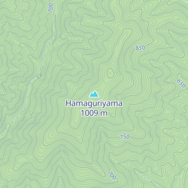 Map of Hamaguriyama