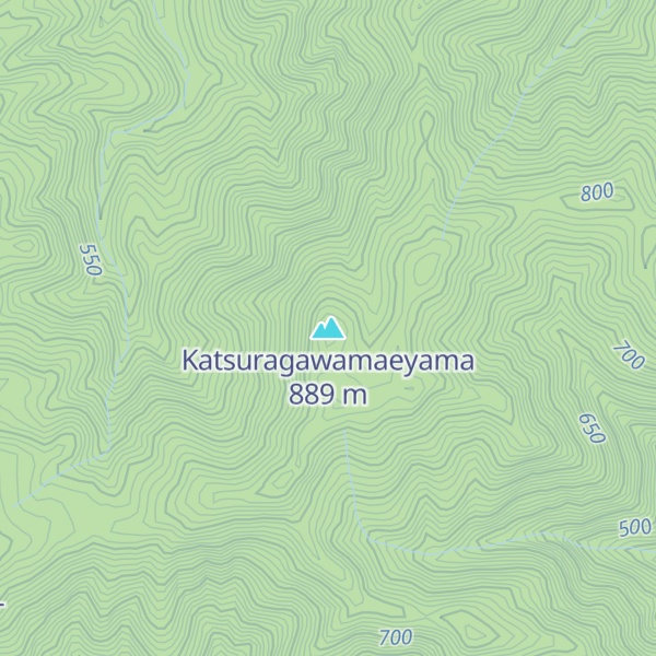Map of Katsuragawamaeyama
