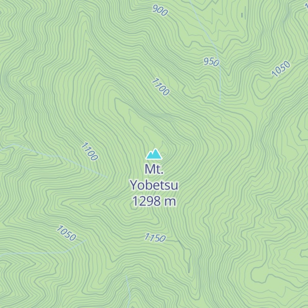 Map of Mt. Yobetsu