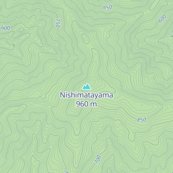 Map of Nishimatayama