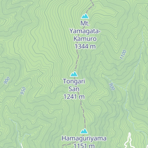 Map of Tongari San