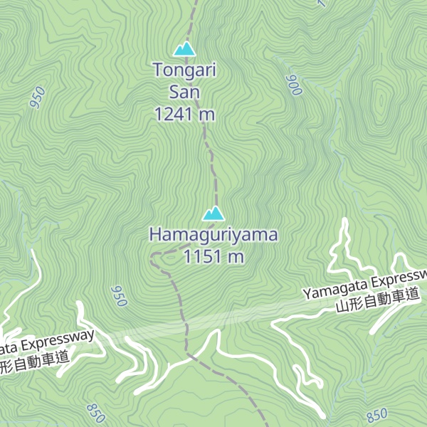 Map of Hamaguriyama