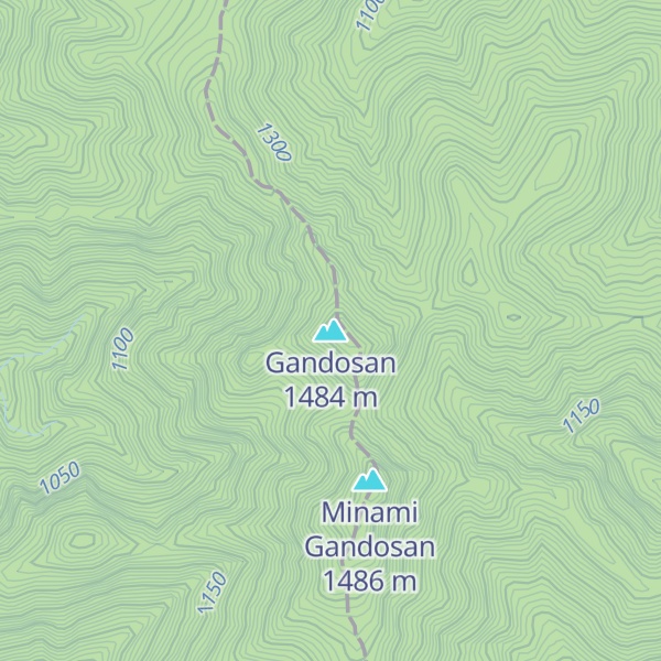 Map of Gandosan