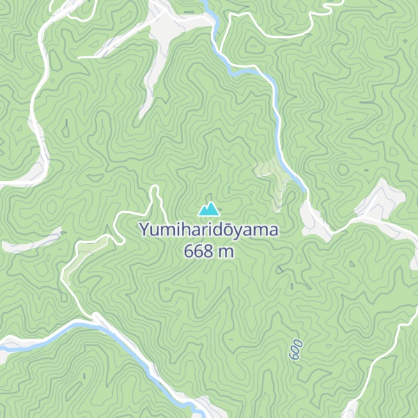 Map of Yumiharidōyama