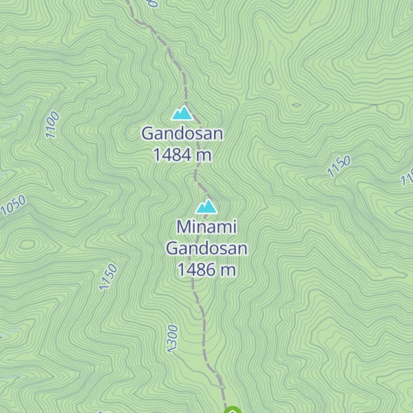 Map of Minami Gandosan