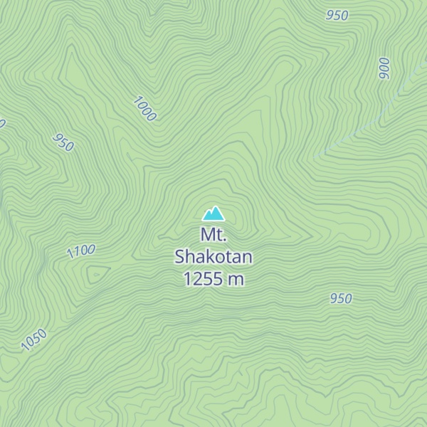 Map of Mt. Shakotan