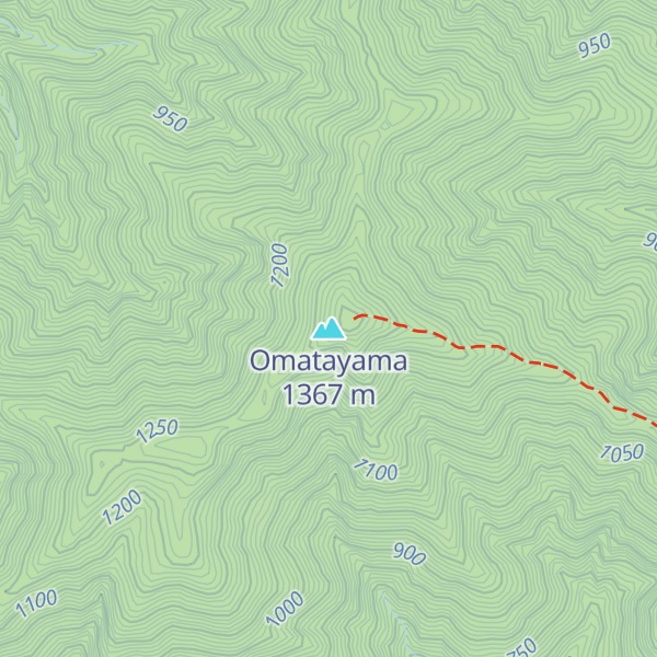 Map of Omatayama