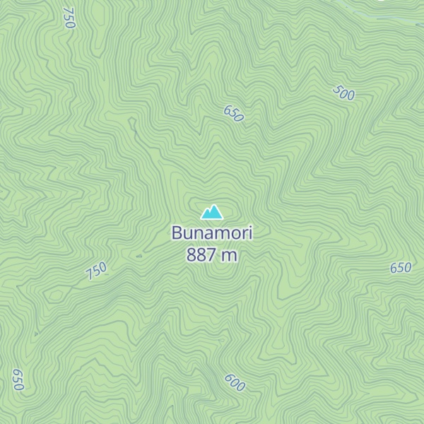 Map of Bunamori