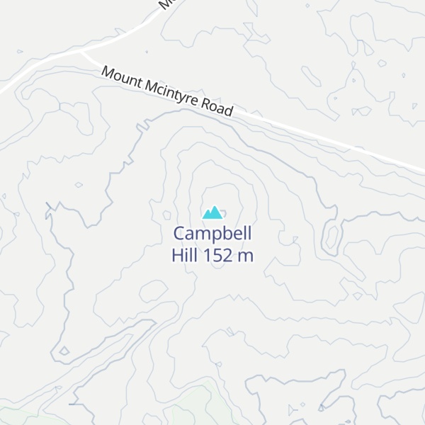 Map of Campbell Hill