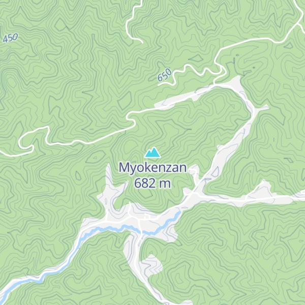 Map of Myokenzan