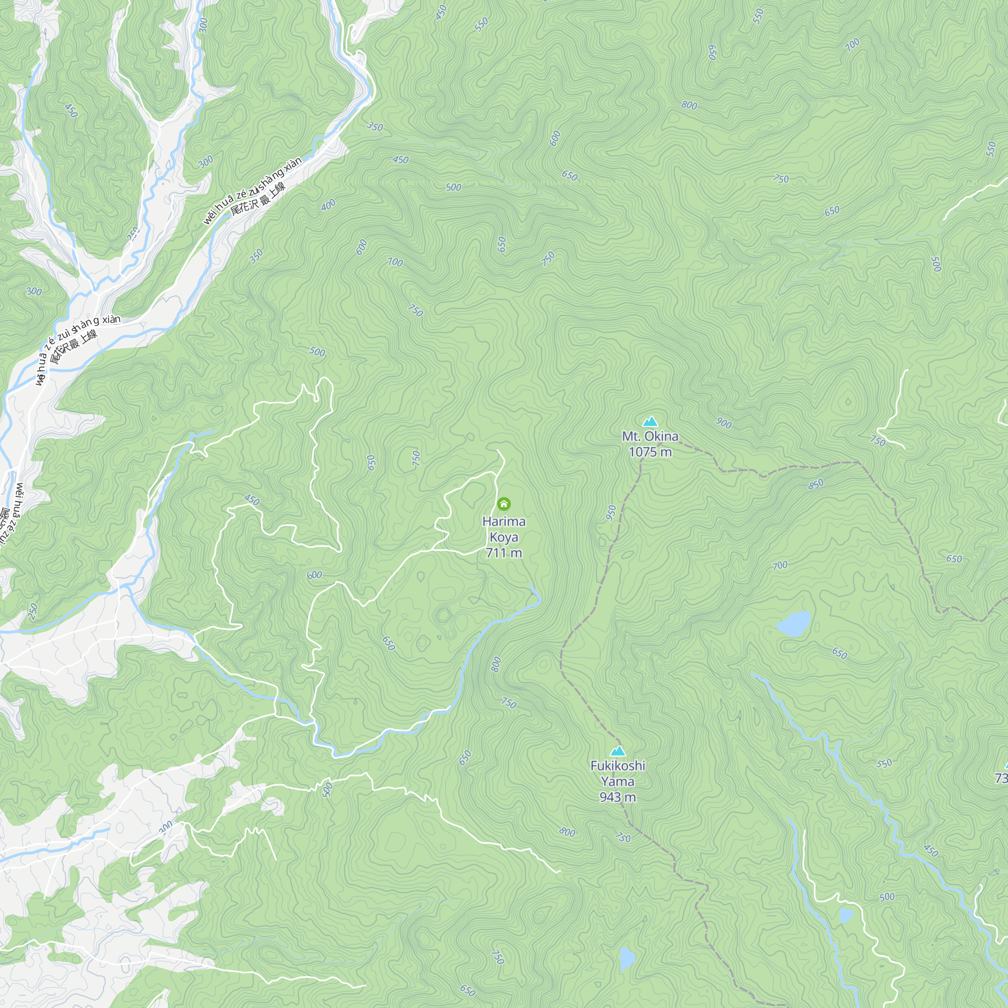 Harima Koya map
