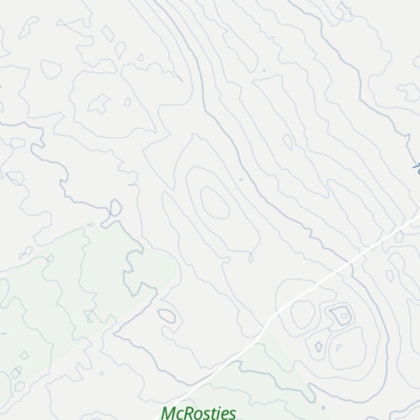 Map of Mount McIntyre