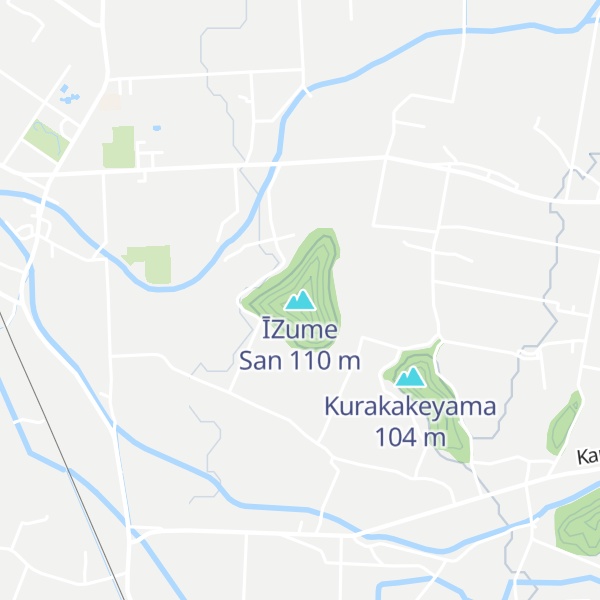 Map of ĪZume San