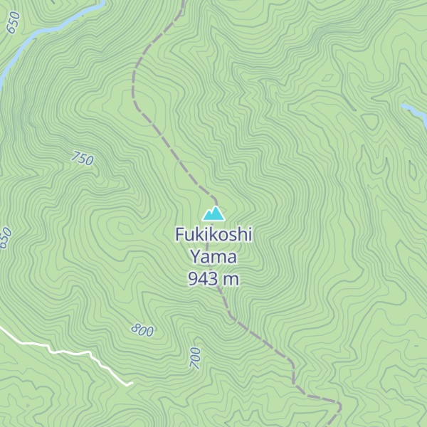 Map of Fukikoshi Yama