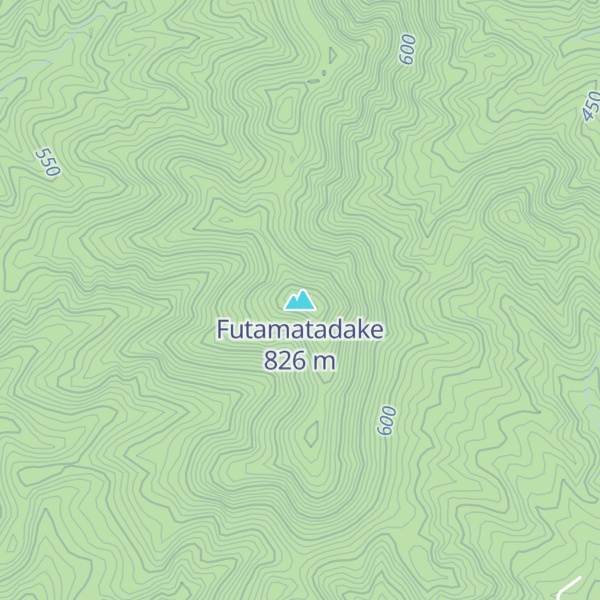 Map of Futamatadake