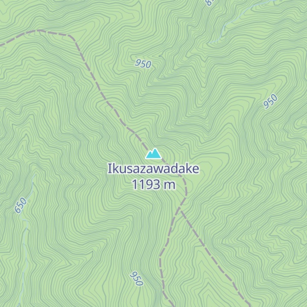 Map of Ikusazawadake