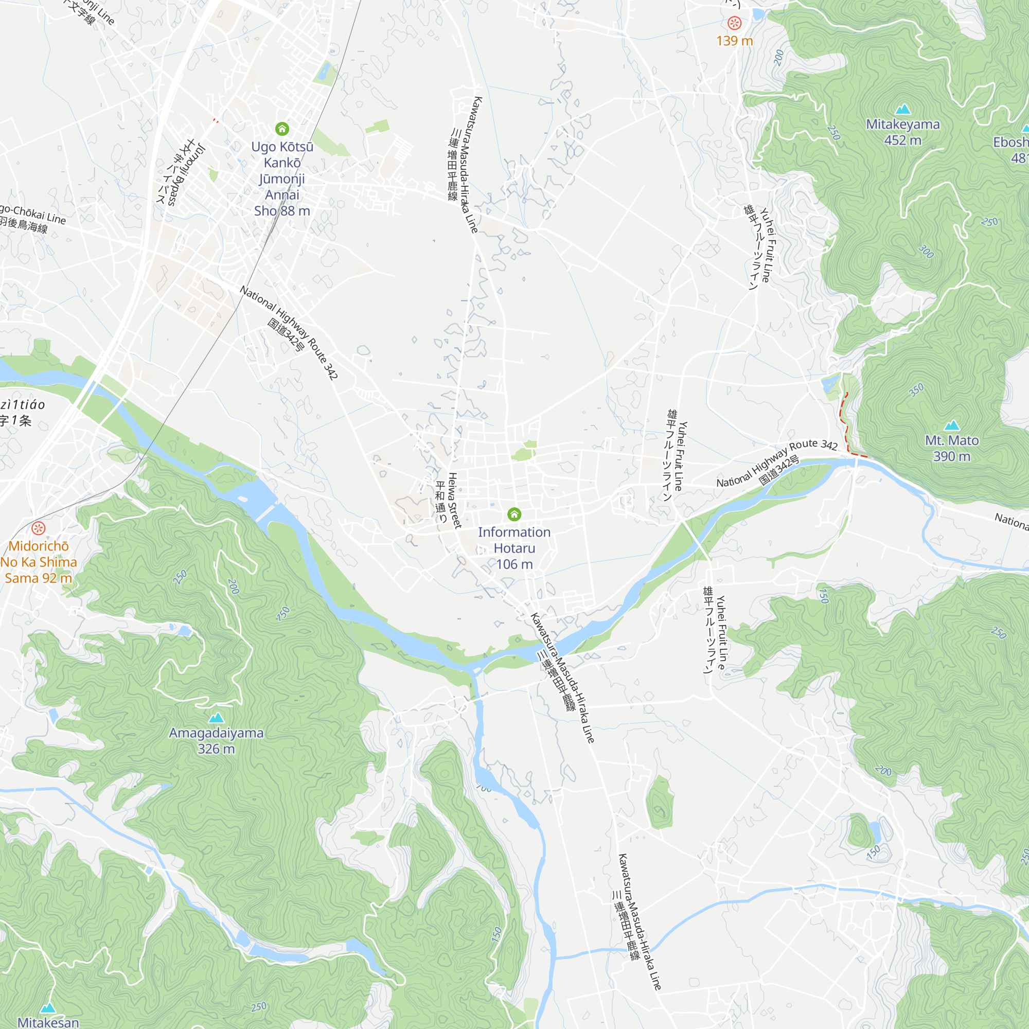 Information Hotaru map