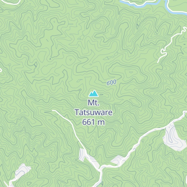 Map of Mt. Tatsuware