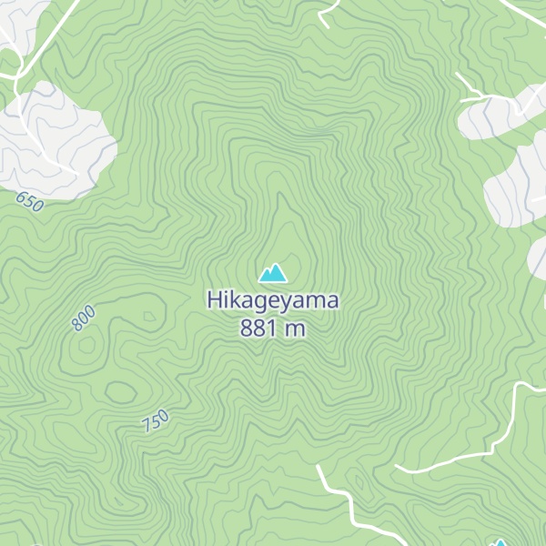 Map of Hikageyama