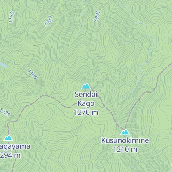 Map of Sendai Kago