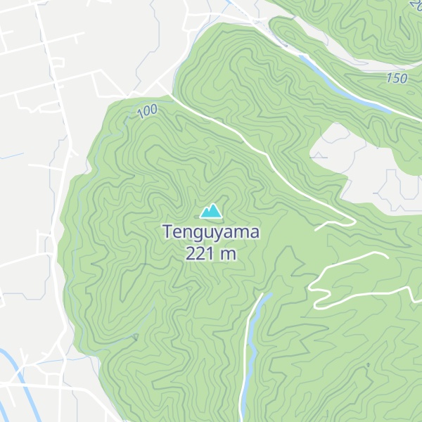 Map of Tenguyama