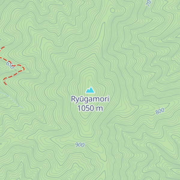 Map of Ryūgamori