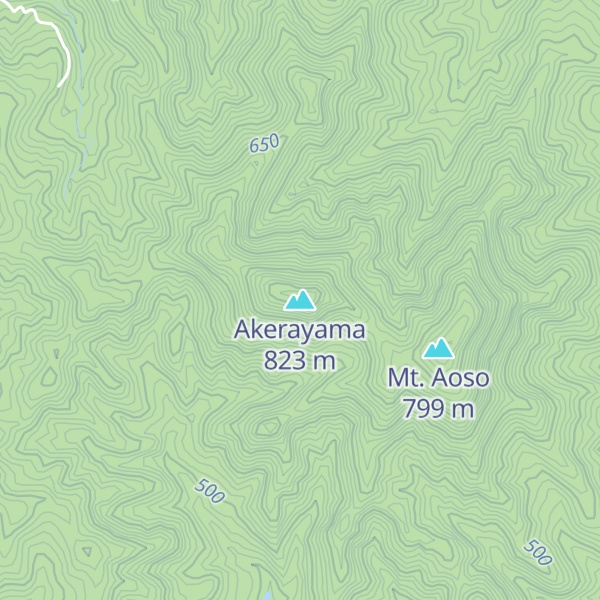 Map of Akerayama