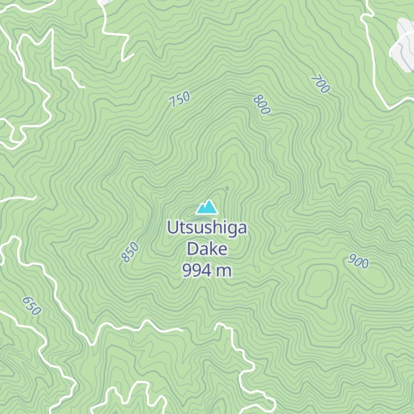 Map of Utsushiga Dake