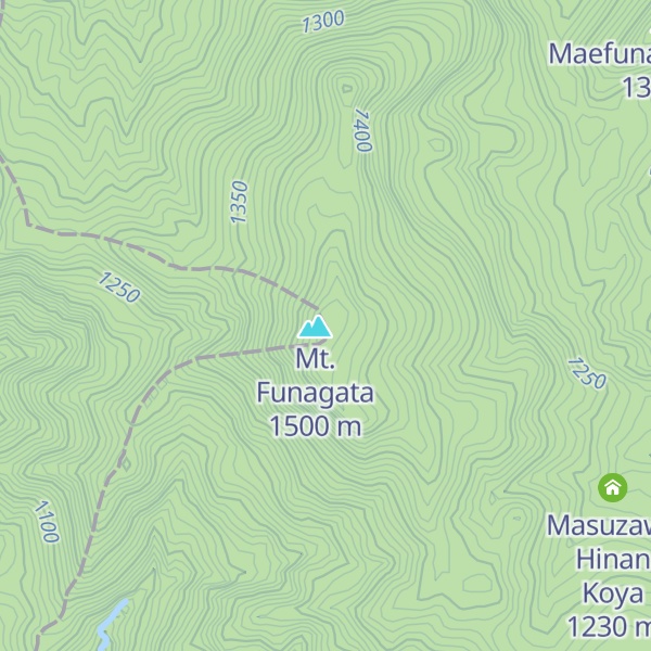 Map of Funakata Sanchō Hinan Koya