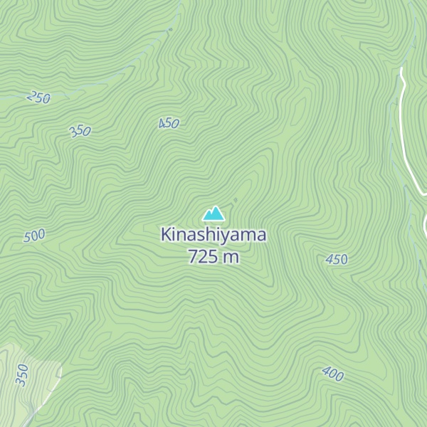 Map of Kinashiyama