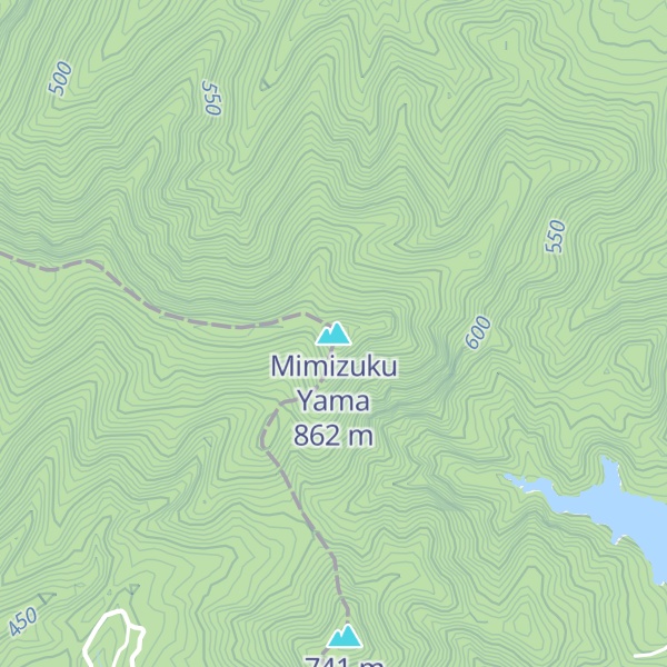 Map of Mimizuku Yama