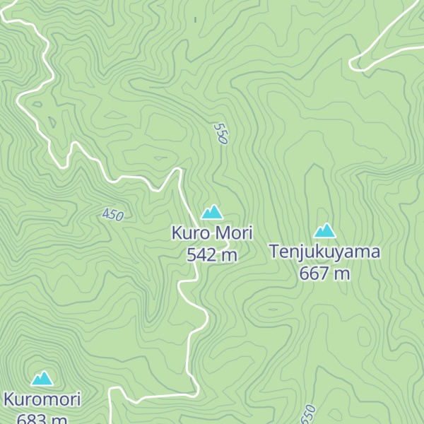 Map of Kuro Mori