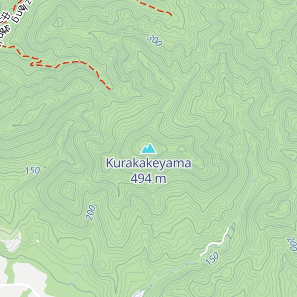 Map of Kurakakeyama