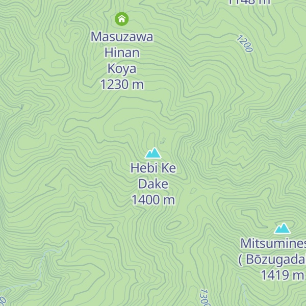 Map of Hebi Ke Dake