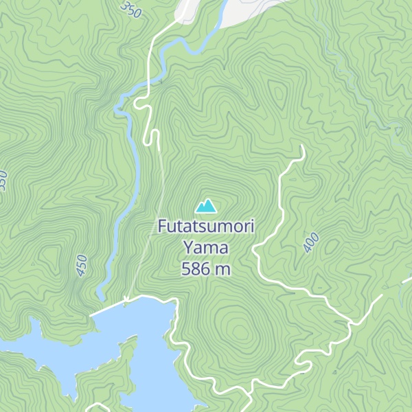 Map of Futatsumori Yama